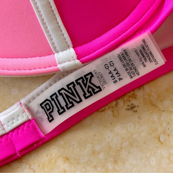Victoria’s Secret PINK Push-Up Bikini Top NWT (size: AA-C) - Picture 3 of 3